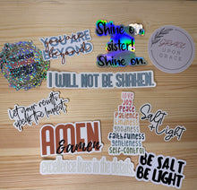 Load image into Gallery viewer, Motivational Scripture Sticker Bundle
